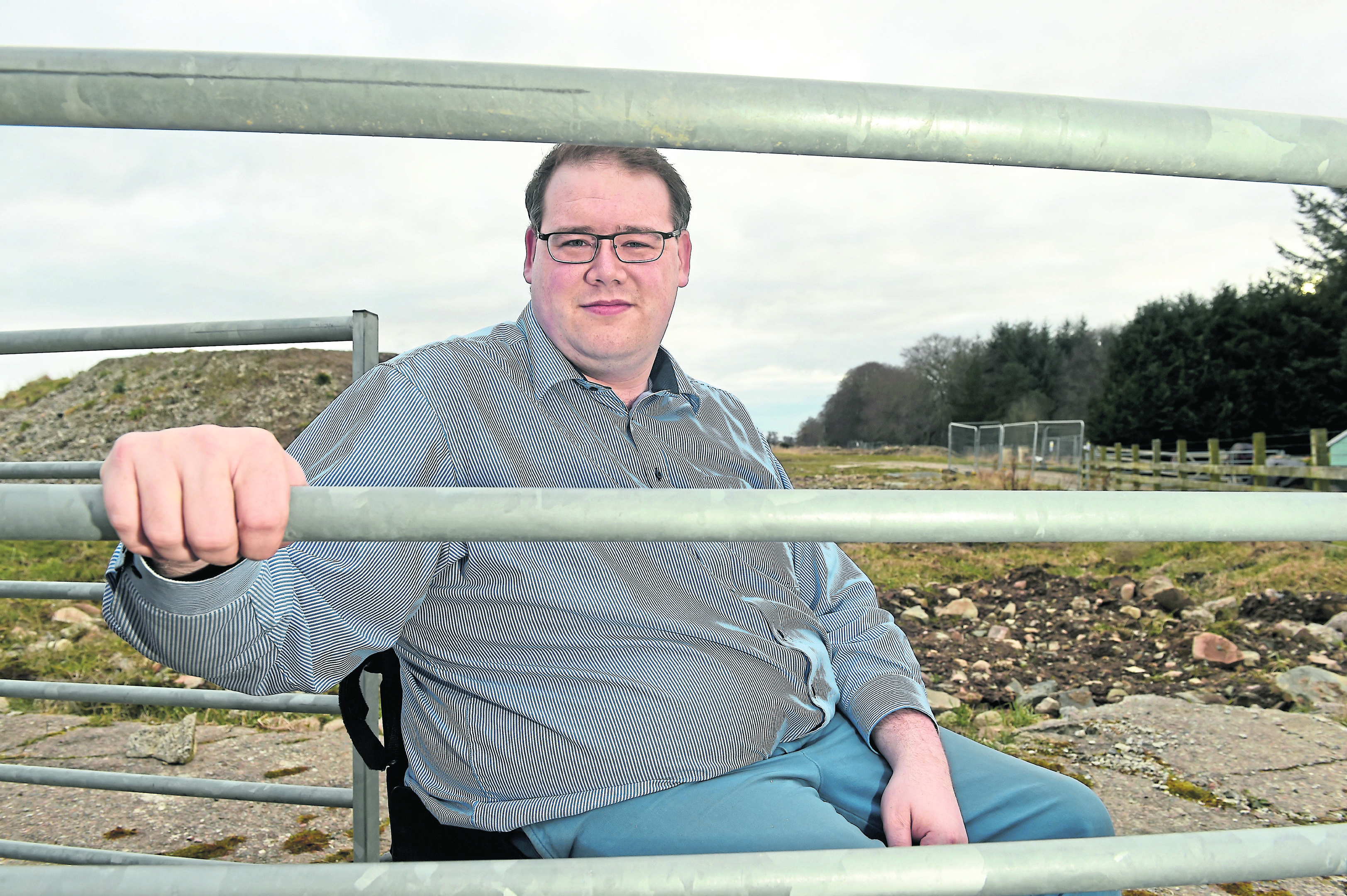 Highland Councillor Andrew Jarvie