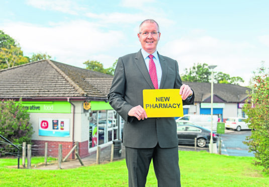 Councillor Duncan Macpherson at Cradlehall Court in Inverness.