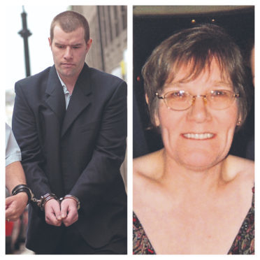 Euan Munro (left) and his mother Helen Turner.