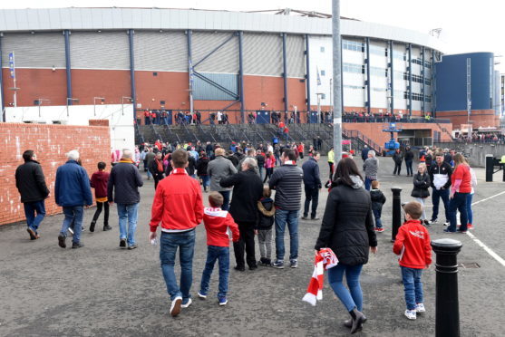 Aberdeen fans may not have to face a noon kick-off for their Betfred Cup semi-final.