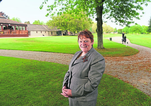 Highland Councillor Margaret Davidson.