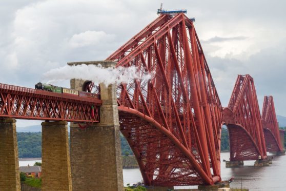 The Aberdonian steam train