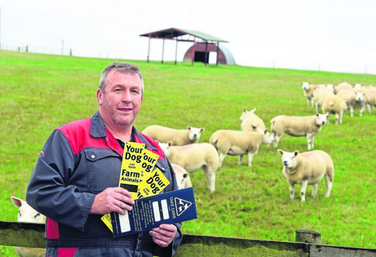 Farmer, Robbie Wilson. 
Picture by Jim Irvine.