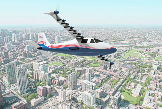 In a separate venture, NASA revealed plans for an electric-powered commuter aircraft in 2016.