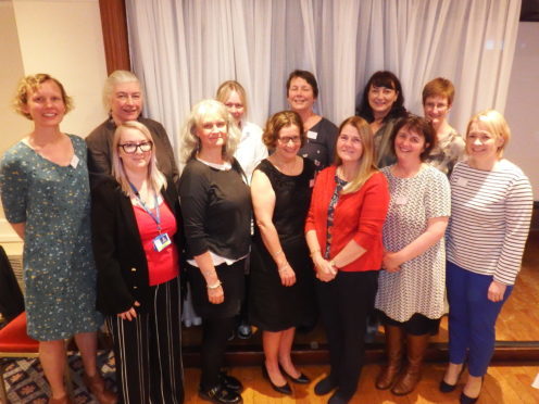 Speakers and organisers at the NHS Western Isles Active and Independent Living Programme conference