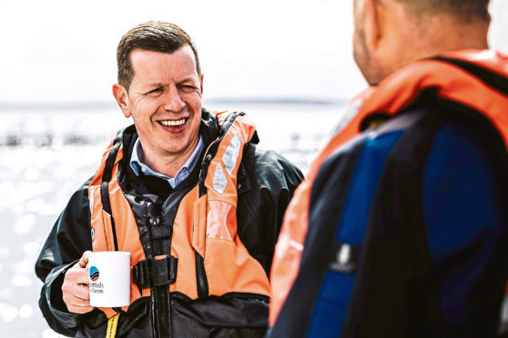 Scottish Sea Farms managing director, Jim Gallagher.