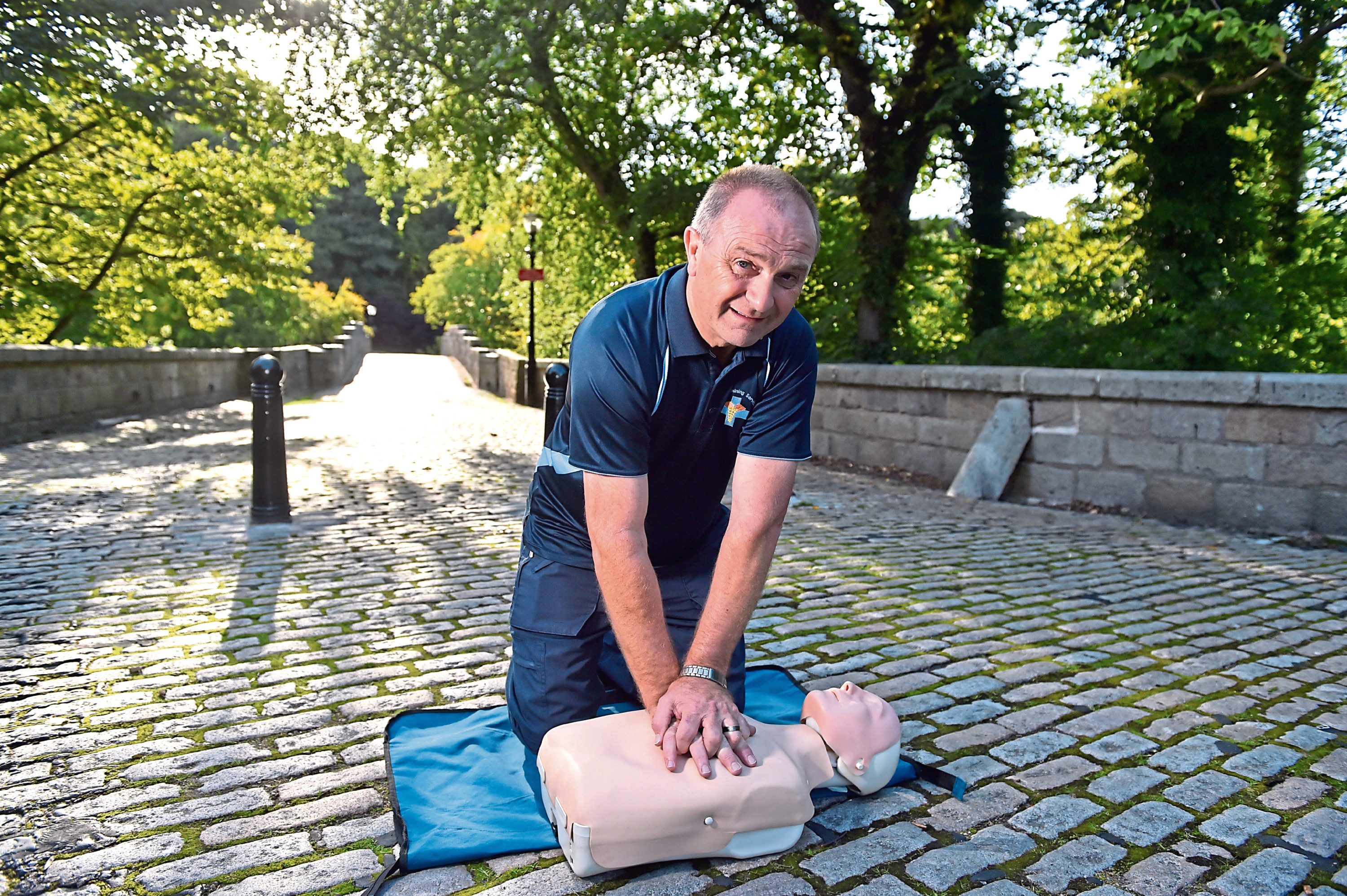 YL Health Spread about Tom Malcom, Aberdeen, 6th September 2018.

Pictured is Tom Malcom, who does first aid training with primary school children but is concered about the lack of funding available to teach first aid.



Picture by Scott Baxter    06/09/2018