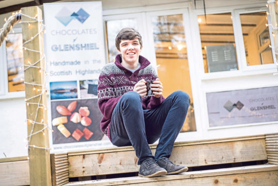 Finlay Macdonald is the founder of Chocolates of Glenshiel.