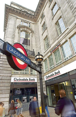 Clydesdale and Yorkshire Banks are to close 28 "unsustainable" branches and invest £45m in customer improvements under plans to reshape their retail banking operations.

Clydesdale and Yorkshire, part of National Australia Bank (NAB), expect to save £5m by the branch closures.

The banking group said that frontline jobs would be safeguarded.

New posts are being created at their busiest branches, while support will be given to displaced branch managers.

The banks said their network of 320 branches would be reshaped over the next nine months as part of a £25m branch investment programme.

Six "flagship" branches will be developed, including the Glasgow head office of the Clydesdale Bank and the newly-refurbished London Piccadilly branch, (PICTURED) along with four new large branches in Aberdeen, 

Picture: Universal News And Sport (Scotland) 25 March 2014.