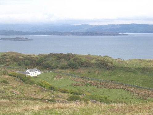 The Barnhill bothy on Jura, where George Orwell wrote Nineteen Eighty-Four.