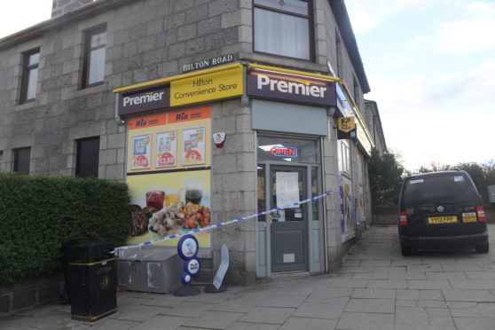 Hilton Convenience Store, following an alleged attempted robbery