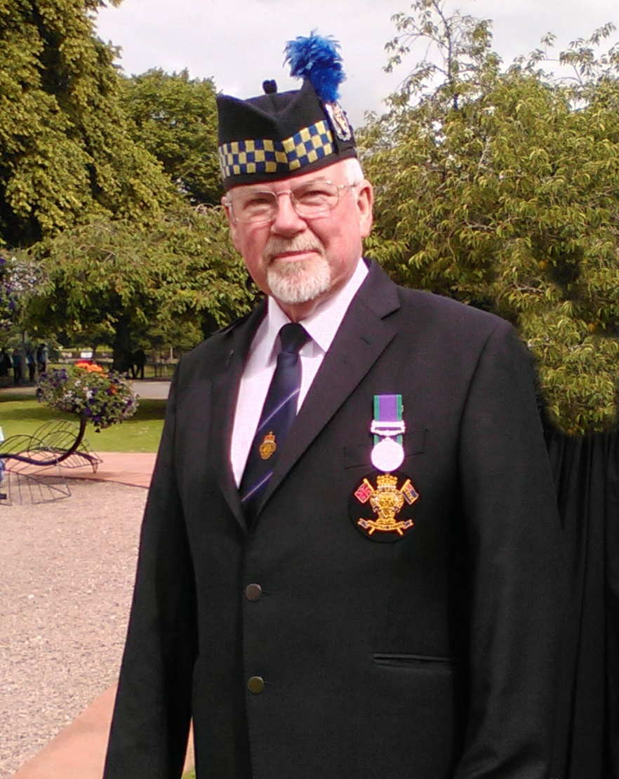 Joe Davidson, Inverness branch chairman of the Royal British Legion.