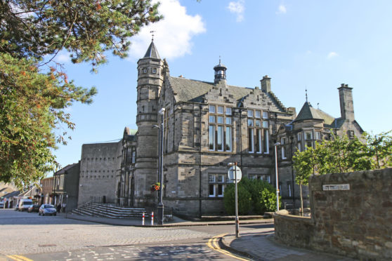 Kirkcaldy Sheriff Court.