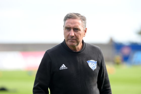 Peterhead boss Jim McInally.