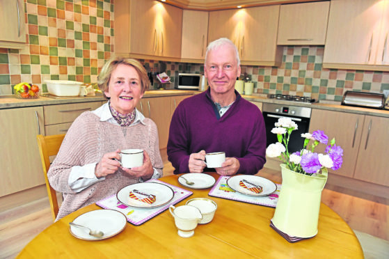 Gerry and Veronica McLaren, 15 Durn Road, Portsoy.

Picture by Kenny Elrick.