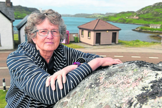 Margaret Meek of the Highland Save Our Loos campaign