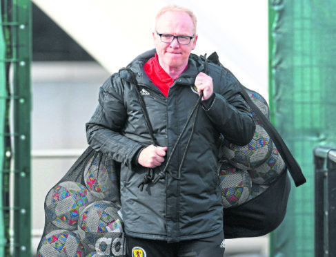 Scotland manager Alex McLeish