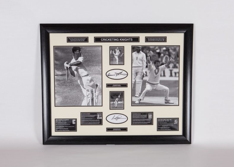 Cricket memorabilia from Sir Garfield Sobers and Sir Richard Hadlee are going under the hammer.