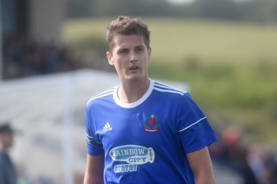 Cove Rangers midfielder Daniel Park.