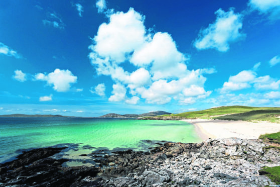 Luskentyre beach on the Isle of Harris.