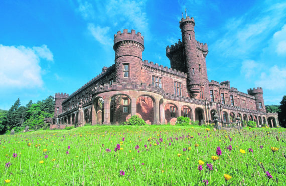 Kinloch Castle on the Isle of Rum NNR. ©Lorne Gill/SNH.