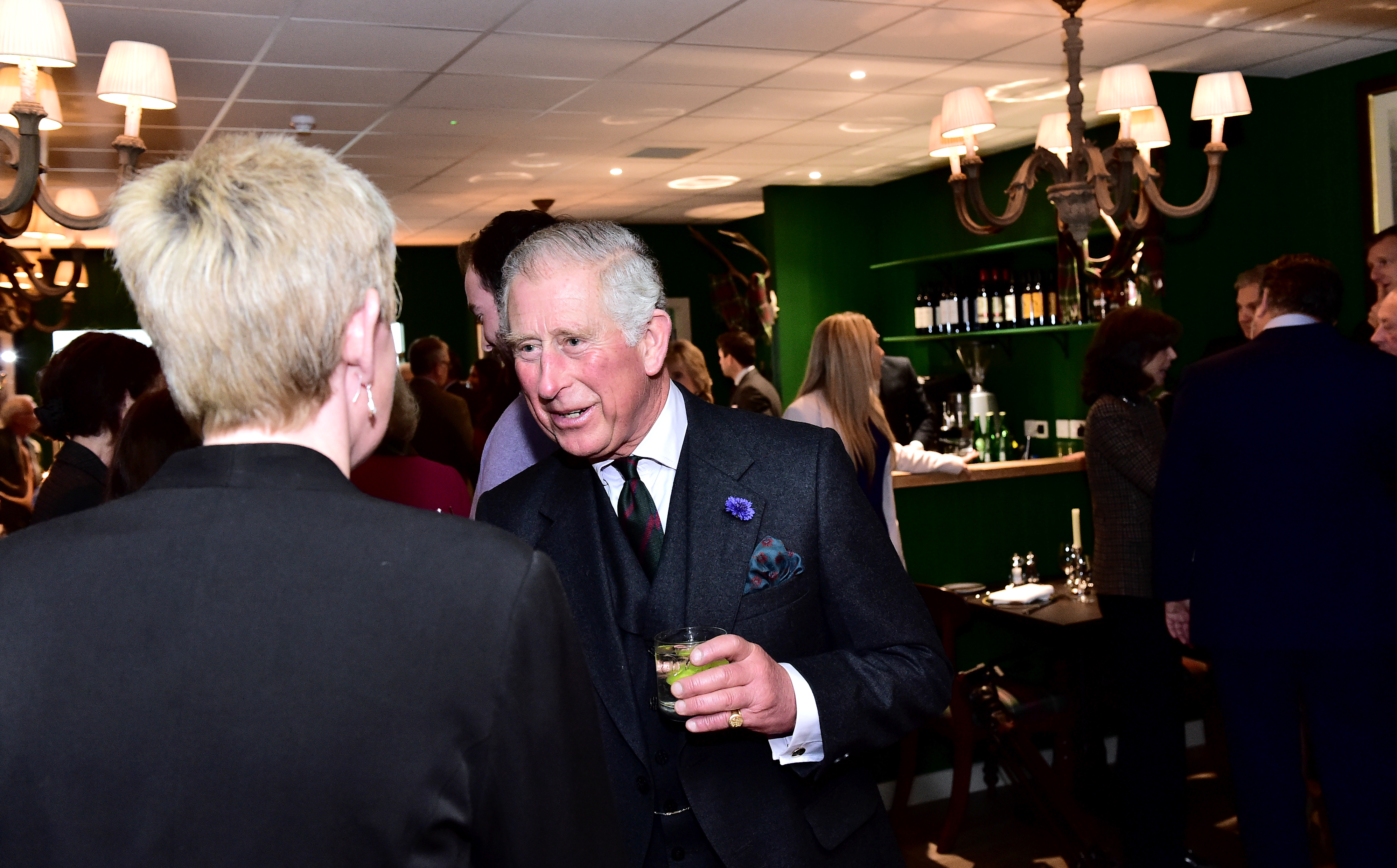 The Duke of Rothesay, Prince Charles, visited the new Rothesay Restaurant and Highgrove shop in Ballater in 2016.