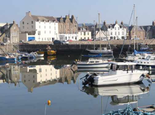 Stonehaven Harbour.