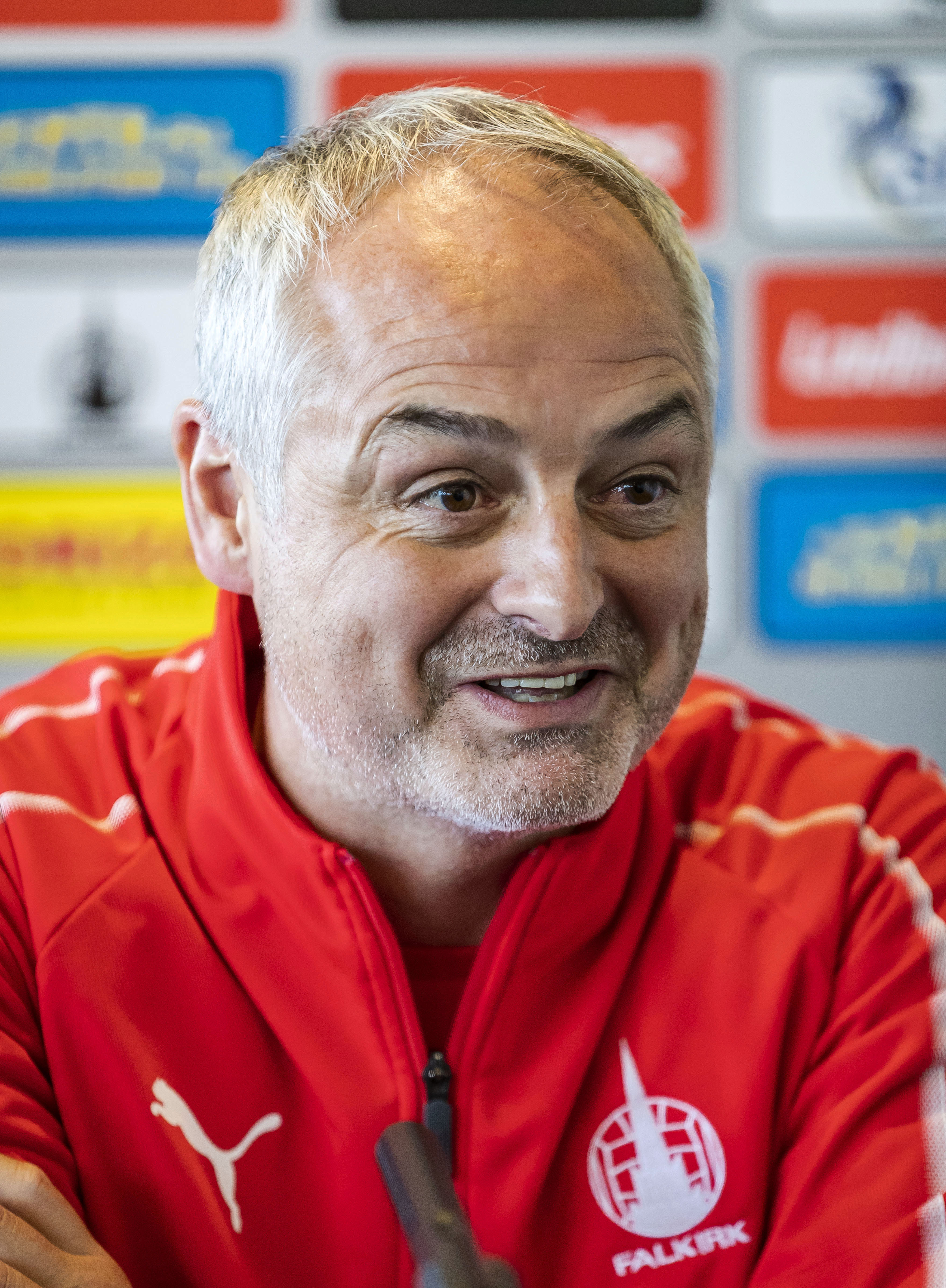 04/09/2018
 FALKIRK STADIUM - FALKIRK
 Ray McKinnon officially unveiled as the new Falkirk manager.