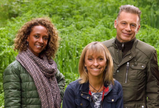 Presenters Gillian Burke, Michaela Strachan and Chris Packham say they are excited about the series.