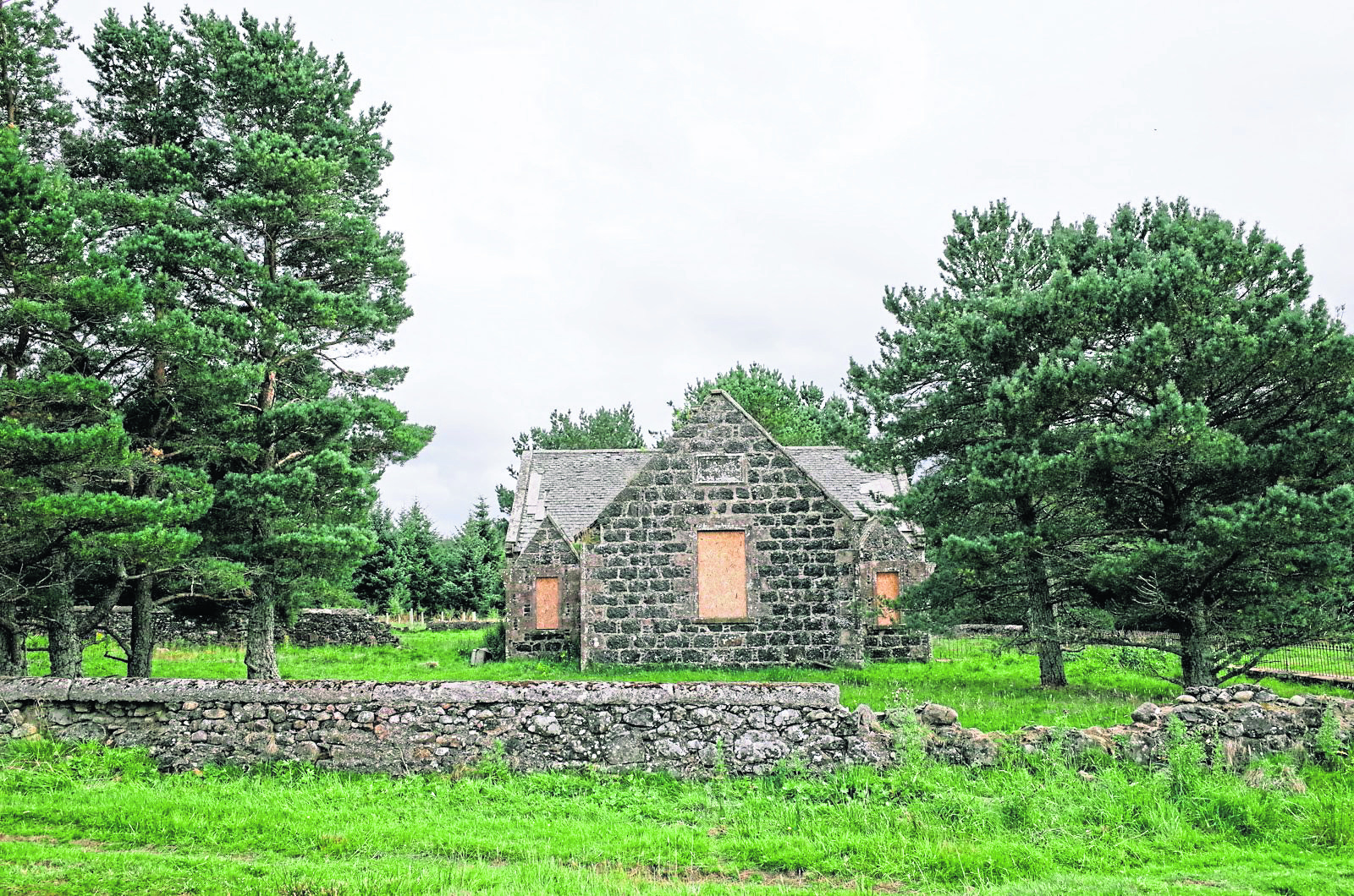 An abandoned home in the Cabrach