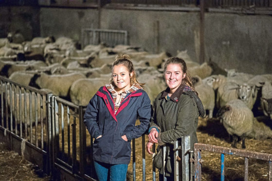 Aimee and Kirsty Budge of Bigton Farm, Shetland