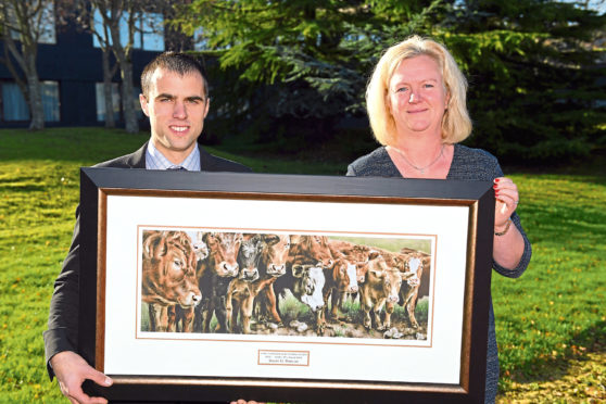 Stuart Duncan and Kirsten Black from SRUC.