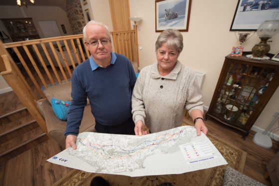 Ian and Margaret Gray at their Mosstowie home, near Elgin.