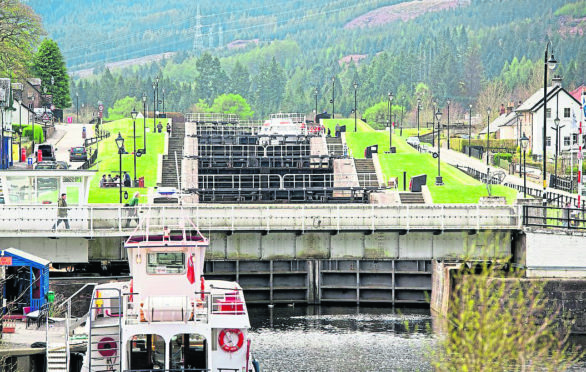 Some of the government money will allow the replacement of lock gates at Fort Augustus.