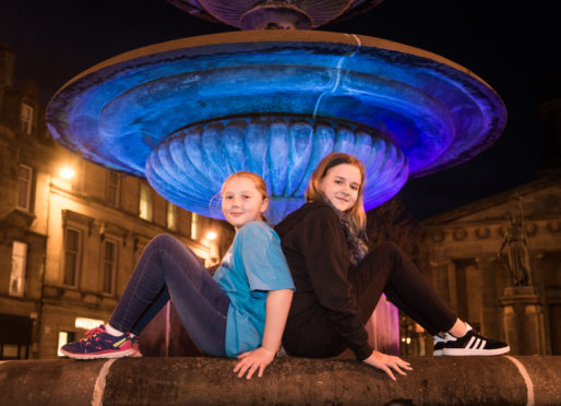 Ruby Cameron and Ellie Paton both have type one diabetes.