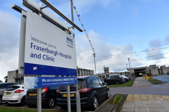 Jane Onoh volunteered as a radiologist at Fraserburgh Hospital in 2017.