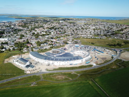 The planned Balfour Hospital in Kirkwall