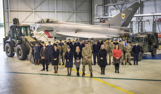 Members from Moray Chamber of Commerce visited RAF Lossiemouth as part of the launch of the new Chamber Force initiative.