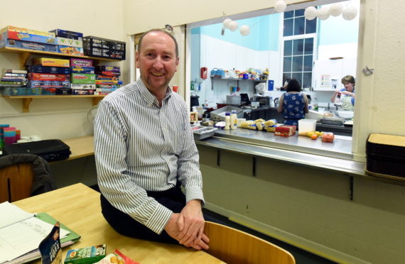 Aberdeen Cyrenians chief executive Mike Burns.