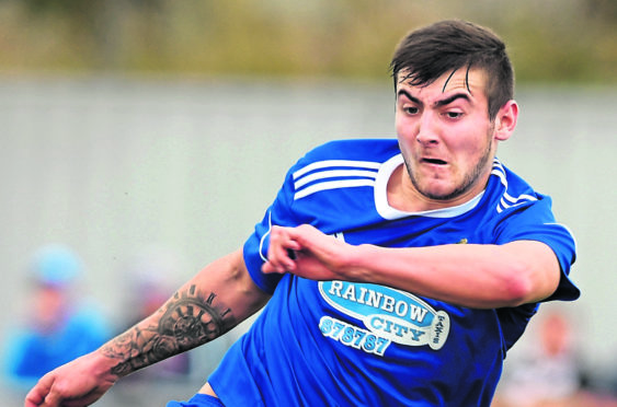 Jordan MacRae is hoping to get on the scoresheet against his former club, Nairn County.