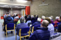 Turriff residents at the public meeting.