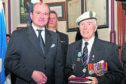 Presentation of the Ushakov Medals to veterans of the Arctic Convoys of WW2 at the Town House, Inverness.
