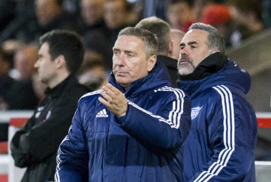 Peterhead manager Jim McInally,