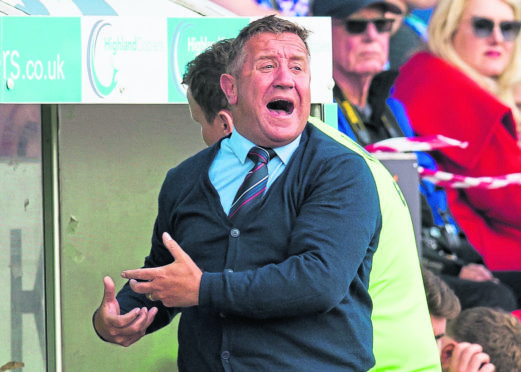 Inverness CT manager John Robertson