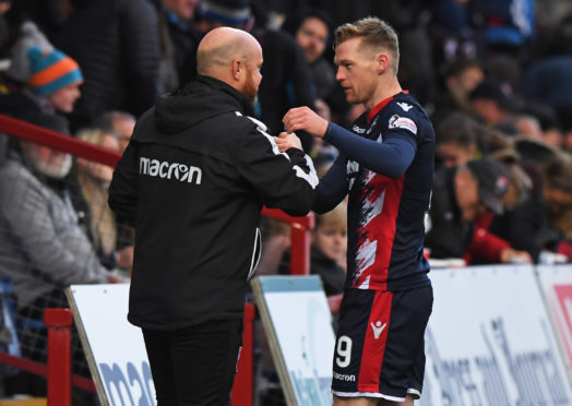 Ross County forward Billy Mckay.