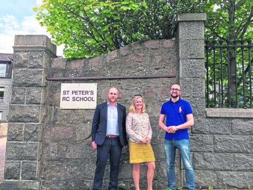 L to R, are James Martin, Anna-Maija Rist and Tomasz Szerement.