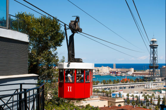 Barcelona cable car