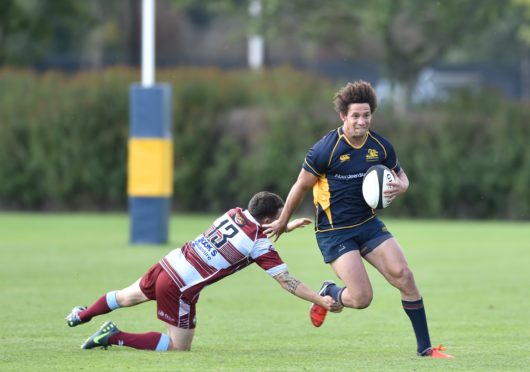 Gordonians winger Daniel Osugo.