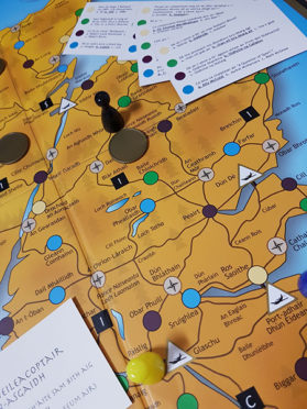 An old Scottish board game has been released to the public in a Gaelic version.