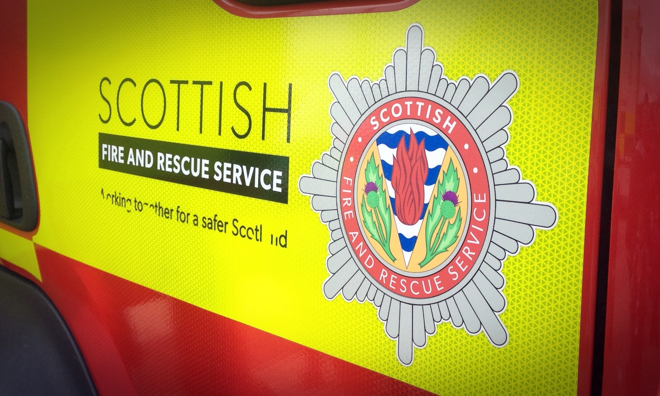 Fire crews were called to Fernhill Drive in Aberdeen.